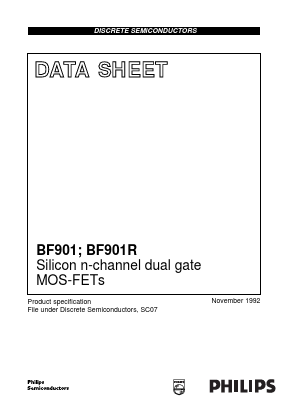 BF901R Datasheet PDF Philips Electronics