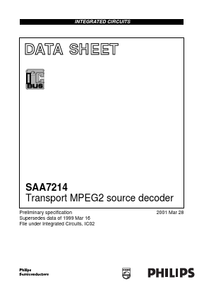 SAA7214 Datasheet PDF Philips Electronics