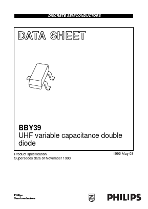 BBY39 Datasheet PDF Philips Electronics
