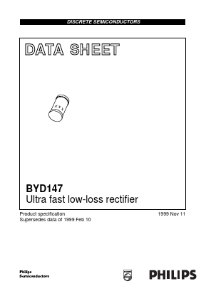 BYD147 Datasheet PDF Philips Electronics