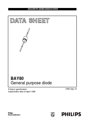 BAY80 Datasheet PDF Philips Electronics
