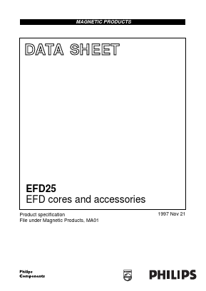 CLI-EFD25 Datasheet PDF Philips Electronics