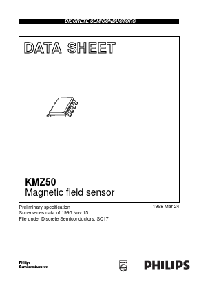 KMZ50 Datasheet PDF Philips Electronics
