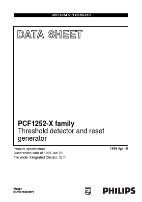 PCF1252-1T Datasheet PDF Philips Electronics