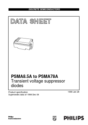 PSMA51A Datasheet PDF Philips Electronics