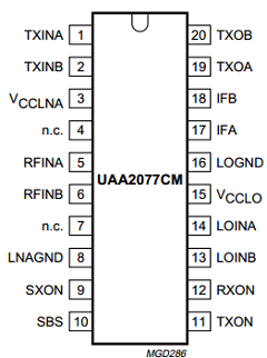 UAA2077CM/C1 Datasheet PDF Philips Electronics