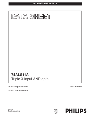 N74ALS11AN Datasheet PDF Philips Electronics