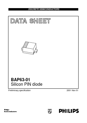 BAP63-01 Datasheet PDF Philips Electronics