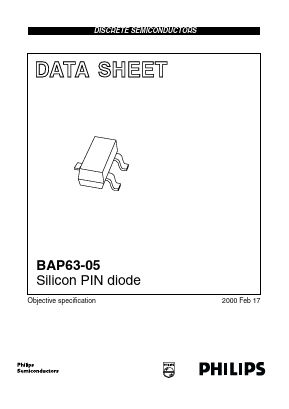 BAP63-05 Datasheet PDF Philips Electronics