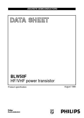 BLW50F Datasheet PDF Philips Electronics