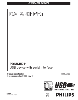 PDIUSBD Datasheet PDF Philips Electronics