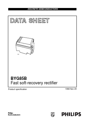 BYG85B Datasheet PDF Philips Electronics