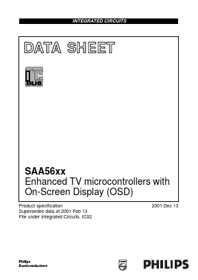 SAA5645HL Datasheet PDF Philips Electronics