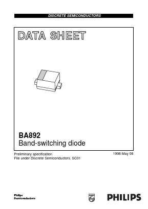 BA893 Datasheet PDF Philips Electronics