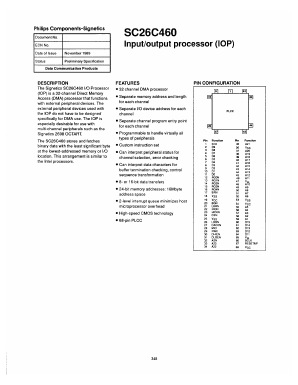 SC26C460 Datasheet PDF Philips Electronics