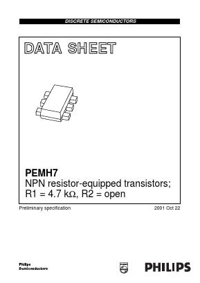 PEMH7 Datasheet PDF Philips Electronics
