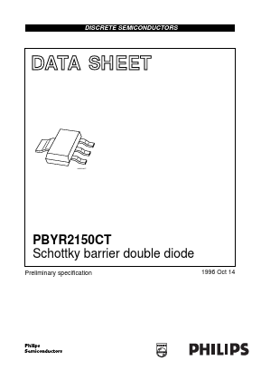 PBYR2150CT Datasheet PDF Philips Electronics