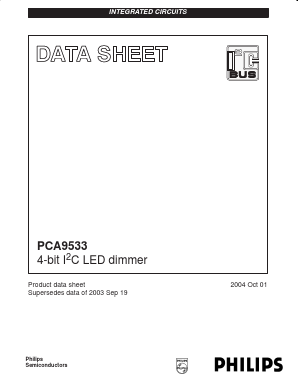PCA9533D/01 Datasheet PDF Philips Electronics