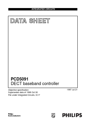 PCD5091 Datasheet PDF Philips Electronics