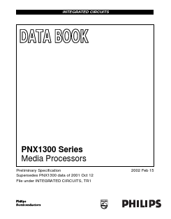 PNX1300 Datasheet PDF Philips Electronics