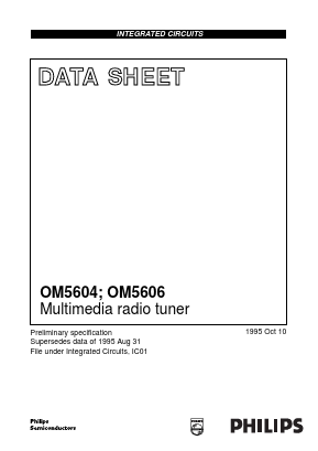 OM5604 Datasheet PDF Philips Electronics