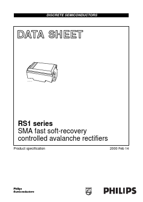 RS1A Datasheet PDF Philips Electronics