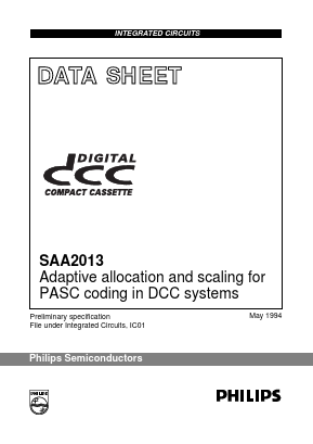 SAA2013H Datasheet PDF Philips Electronics