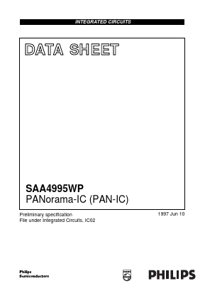 SAA4995WP/V1 Datasheet PDF Philips Electronics