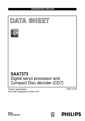 SAA7373GP Datasheet PDF Philips Electronics