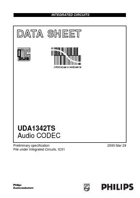 UDA1342 Datasheet PDF Philips Electronics