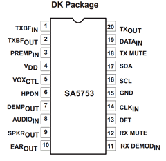 SA5753DK Datasheet PDF Philips Electronics