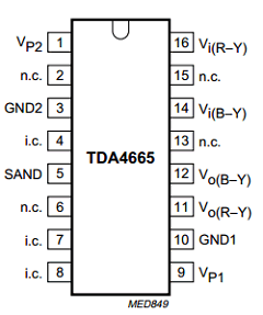 TDA4665/V3 Datasheet PDF Philips Electronics