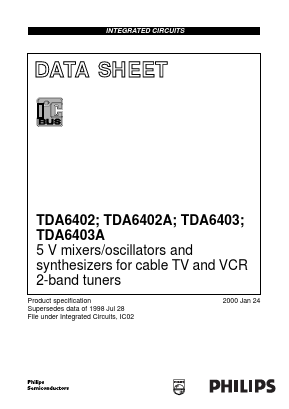 TDA6402AM Datasheet PDF Philips Electronics