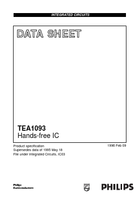 TEA1093 Datasheet PDF Philips Electronics