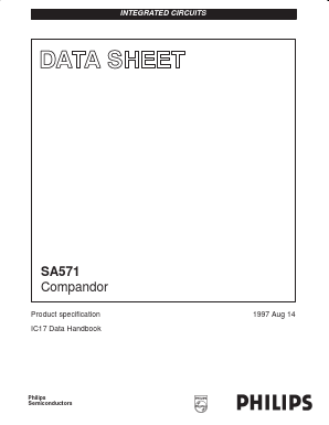 SA571_97 Datasheet PDF Philips Electronics