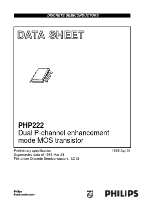 PHP222 Datasheet PDF Philips Electronics