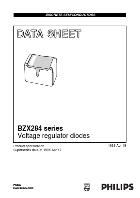 BZX284-B27 Datasheet PDF Philips Electronics