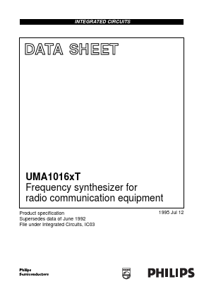 UMA1016BT Datasheet PDF Philips Electronics