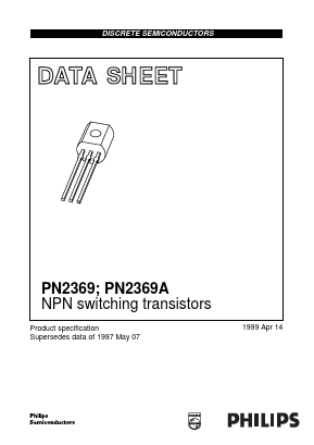 PN2369 Datasheet PDF Philips Electronics