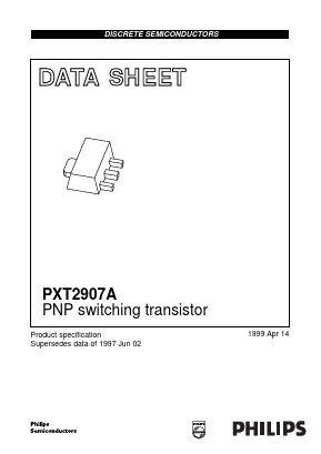 PXT2907A Datasheet PDF Philips Electronics