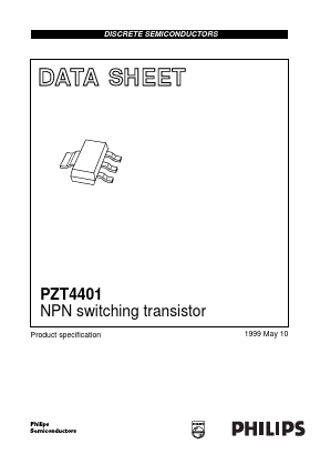 PZT4401 Datasheet PDF Philips Electronics