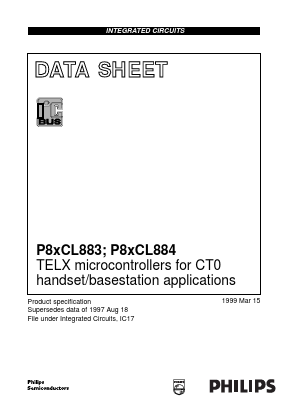 P83CL883T Datasheet PDF Philips Electronics