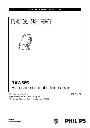 BAW56S Datasheet PDF Philips Electronics