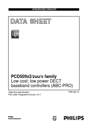PCD50912H/F1 Datasheet PDF Philips Electronics