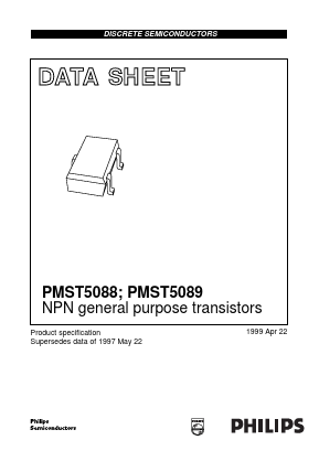 PMST5089 Datasheet PDF Philips Electronics