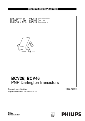 BCV26 Datasheet PDF Philips Electronics