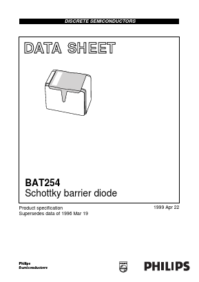BAT254 Datasheet PDF Philips Electronics