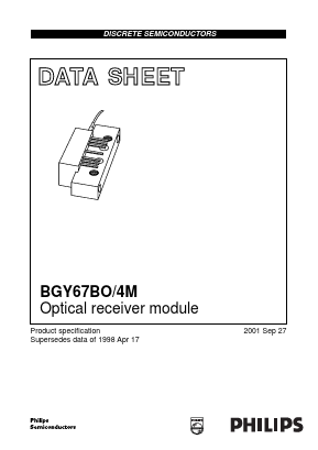 BGY67BO/4M Datasheet PDF Philips Electronics
