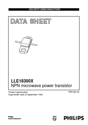 LLE18300 Datasheet PDF Philips Electronics