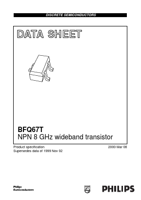 BFQ67T Datasheet PDF Philips Electronics